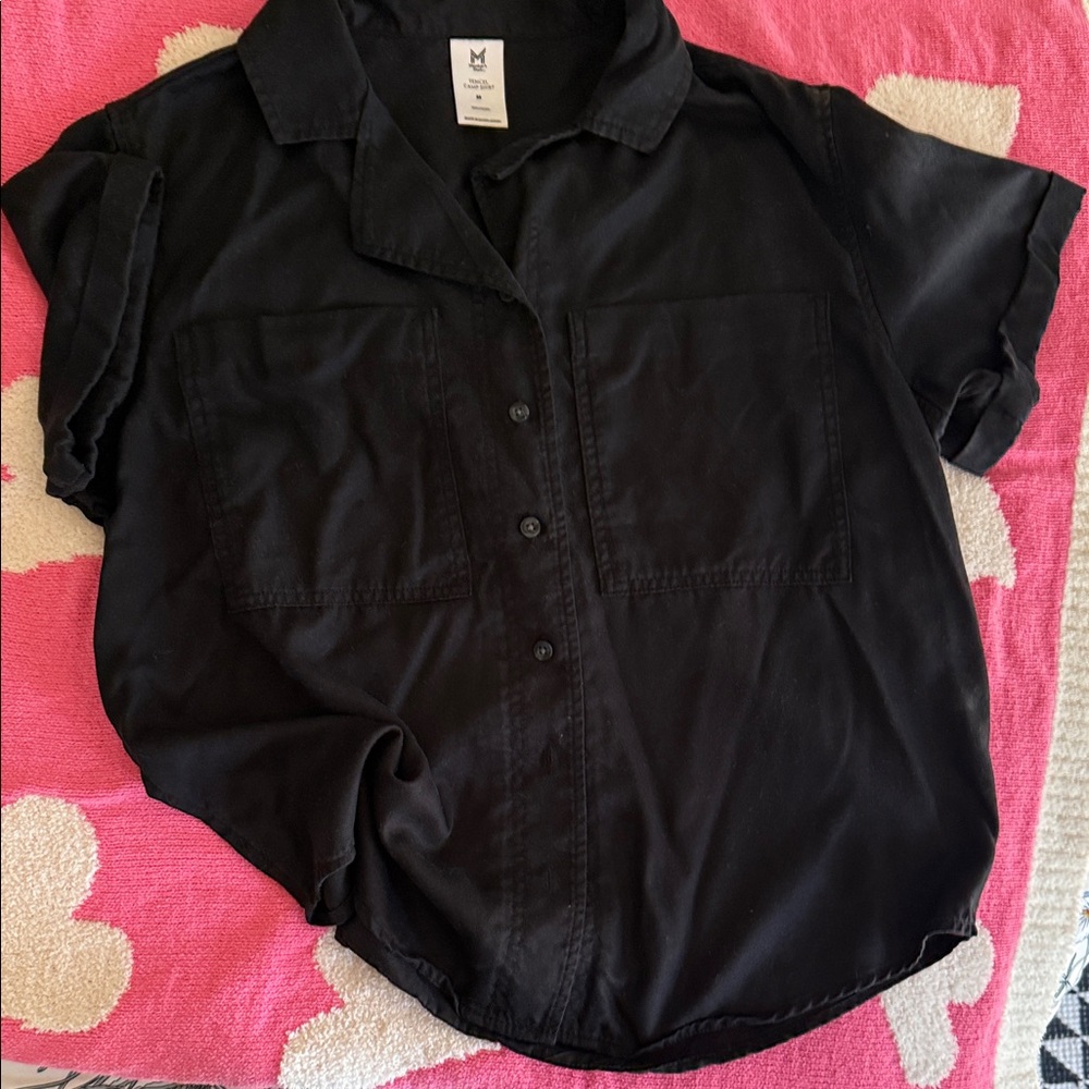 Black Button Down Shirt